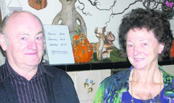Wirt Adolf Arzner und Frau Adelheid